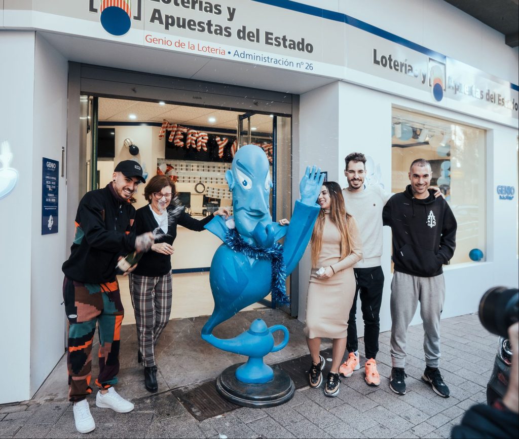 Foto Premio en Genio de la Lotería, Admón Nº26 Murcia